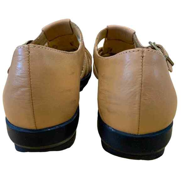 Array Aruba gladiator shoes. Leather uppers beige Closed toe size 7 - Picture 3 of 8